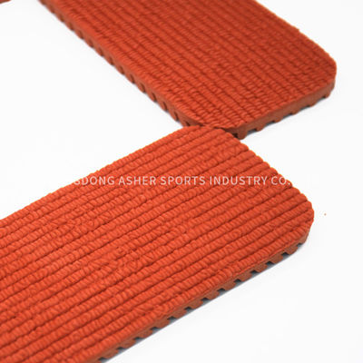 Tipo sintético del tartán del uso del atletismo de la pista corriente prefabricada incombustible