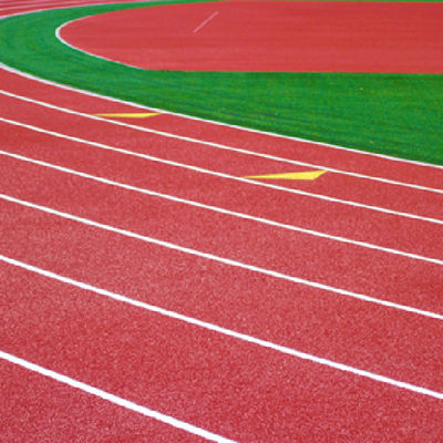 El sistema más reciente de pista de atletismo de goma de tartán con alta absorción de choques