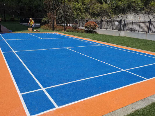 Pista de carreras de caucho EPDM con muestras gratuitas fácil de instalar y fácil de mantener