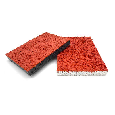 Pista de EPDM de absorción de impactos con superficie lisa y resistencia a los rayos UV