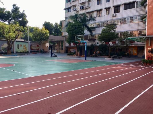 Pista de atletismo prefabricada de caucho integral para el Sudeste Asiático – Diseño completo, fabricación e instalación