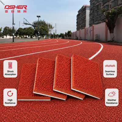 Solución de pista de atletismo híbrida personalizada para campos deportivos escolares