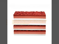 Rutas de plástico ecológicas para uso público Rutas de bandas que soportan el clima extremo