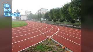 Pista de carrera transpirable profesional Elite Performance