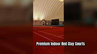 Tutorial del proyecto de superficie de cancha de tenis de arcilla roja cubierta