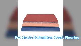 El mejor suelo interior de PVC para canchas de bádminton resistente al desgaste