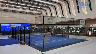 Proyecto completo de instalación de pistas de pádel cubiertas en Hong Kong